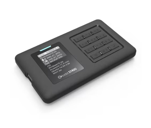 IODD ST400 2.5" Enclosure USB-C Bootable Virtual ODD "FEDEX SHIP"